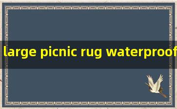 large picnic rug waterproof manufacturer